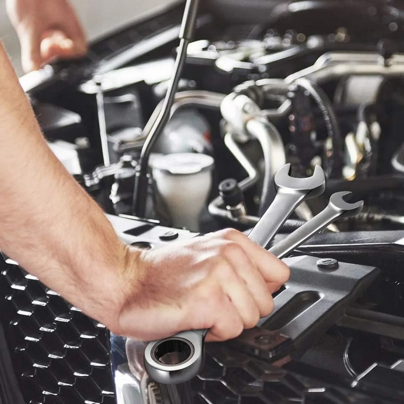 37Piece Socket Wrench Ratchet Set Professional Mechanical Tool Kit 2