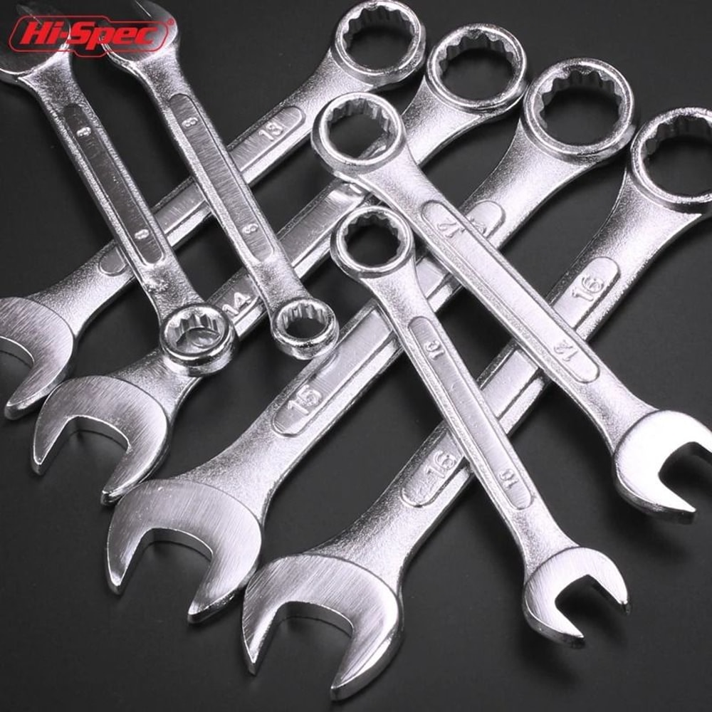HiSpec Car Repair Tool Kit Professional 12 38 14 Socket Wrench Set 2
