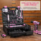 Home Mechanic Toolbox With 12V Cordless Drill Integrated Power Hand Tool Set 4