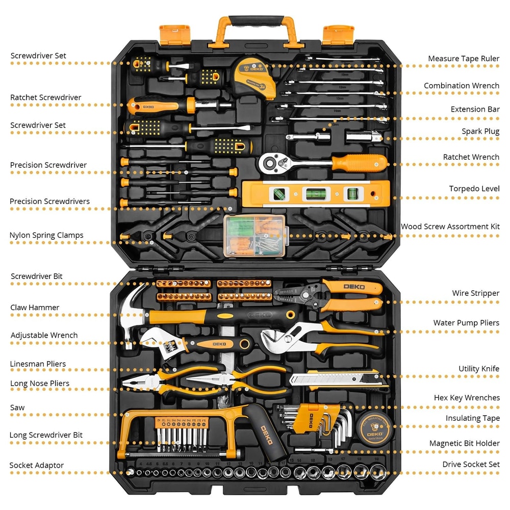 228Piece Professional Auto Repair Mixed Tool Set 2