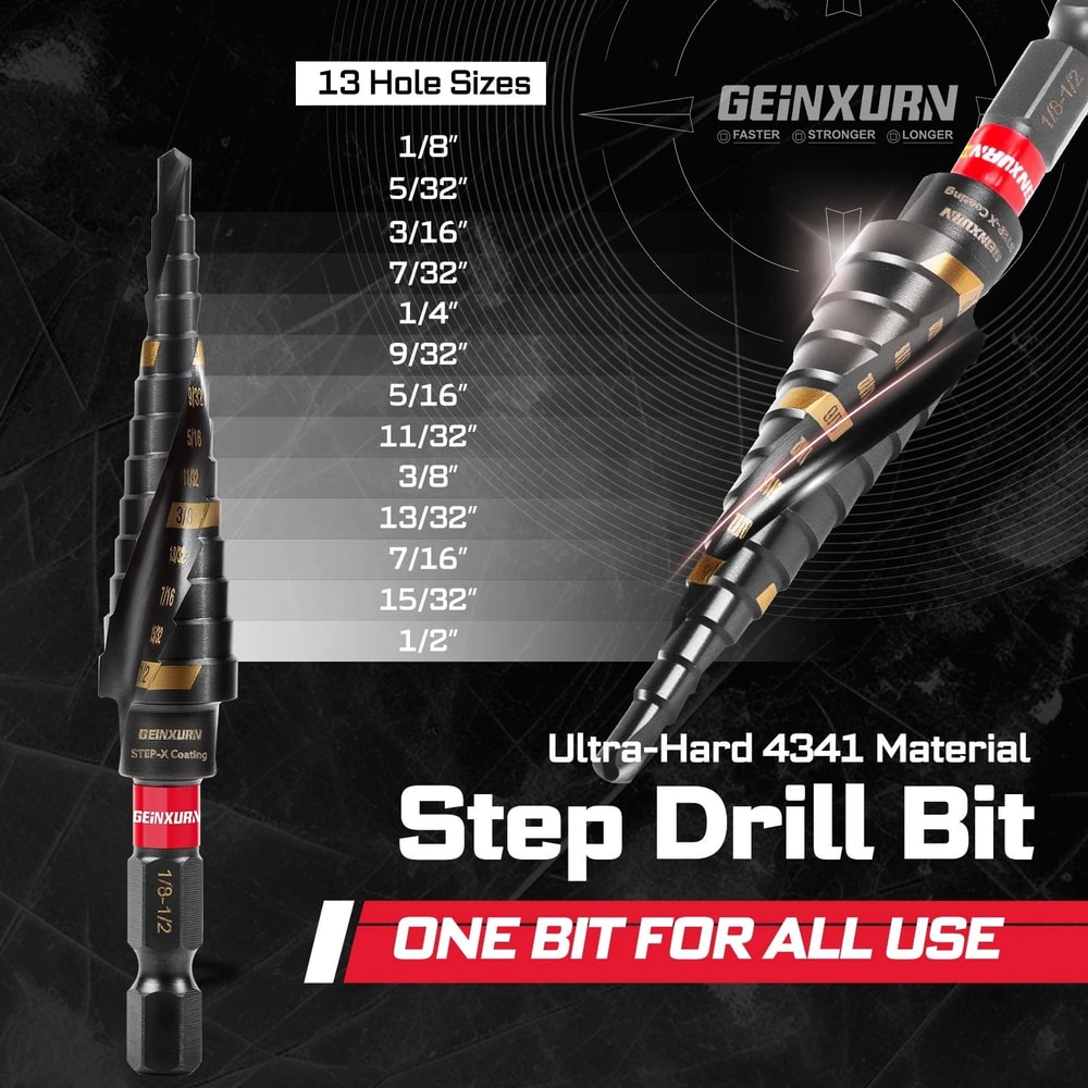 58Piece Impact Driver Bit Set Versatile DIY Tool Accessory Kit 3