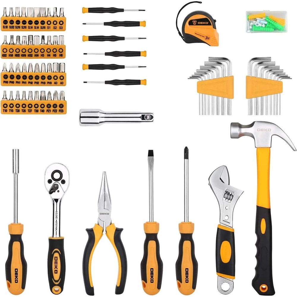 158Piece General Household Tool Kit Professional Auto Home Repair Set 2