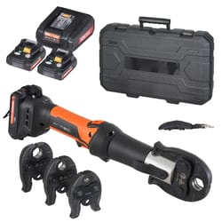 pro press tool & battery kit – electric pipe crimping system
