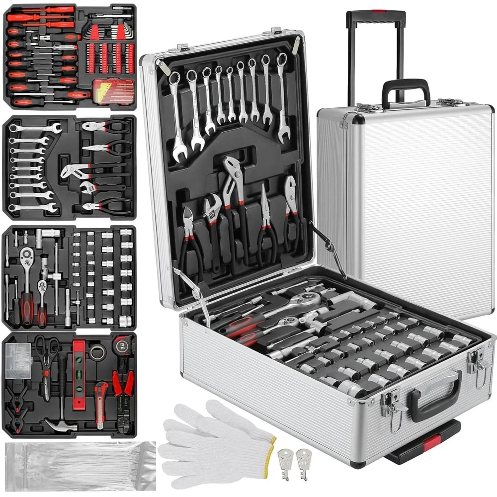 799Piece Master Home Repair Tool Set Professional Trolley Case Edition 1