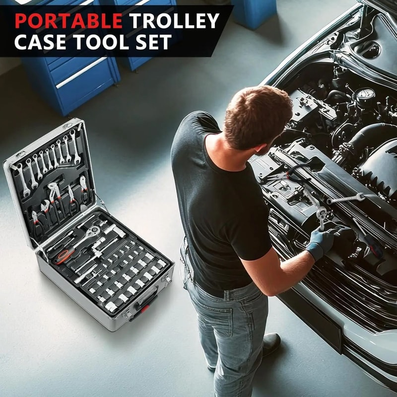799Piece Master Home Repair Tool Set Professional Trolley Case Edition 5