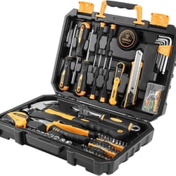100-piece general home repair tool set – professional household hand tool kit