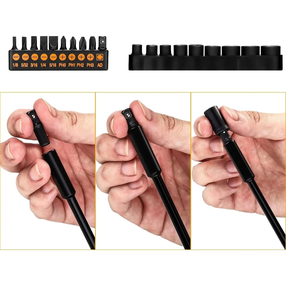 148Piece Basic Hand Toolbox Set Professional Home Repair Maintenance Kit 4