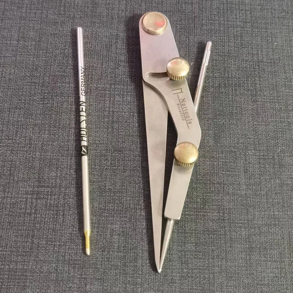 Leather Pitch Gauge Marking Tool Precision Spacing Divider 7