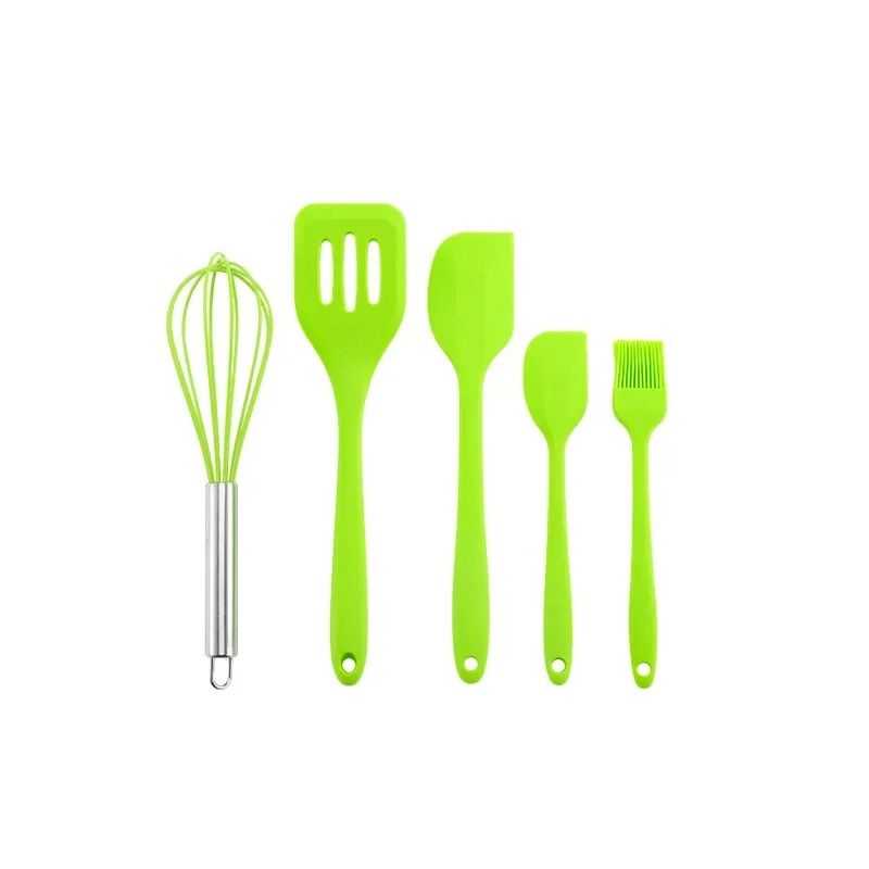 5Piece Kitchen Silicone Baking Tool Set AllPurpose Cooking Pastry Kit 5
