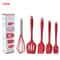 5Piece Kitchen Silicone Baking Tool Set AllPurpose Cooking Pastry Kit 6