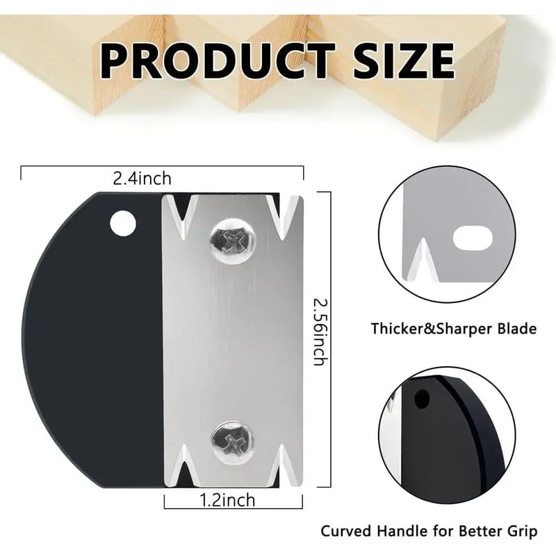 Woodworking Edge Corner Planer Precision Edge Banding Deburring Tool 8
