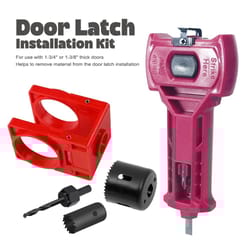 door lock & latch installation kit – professional hole opener & scoring set