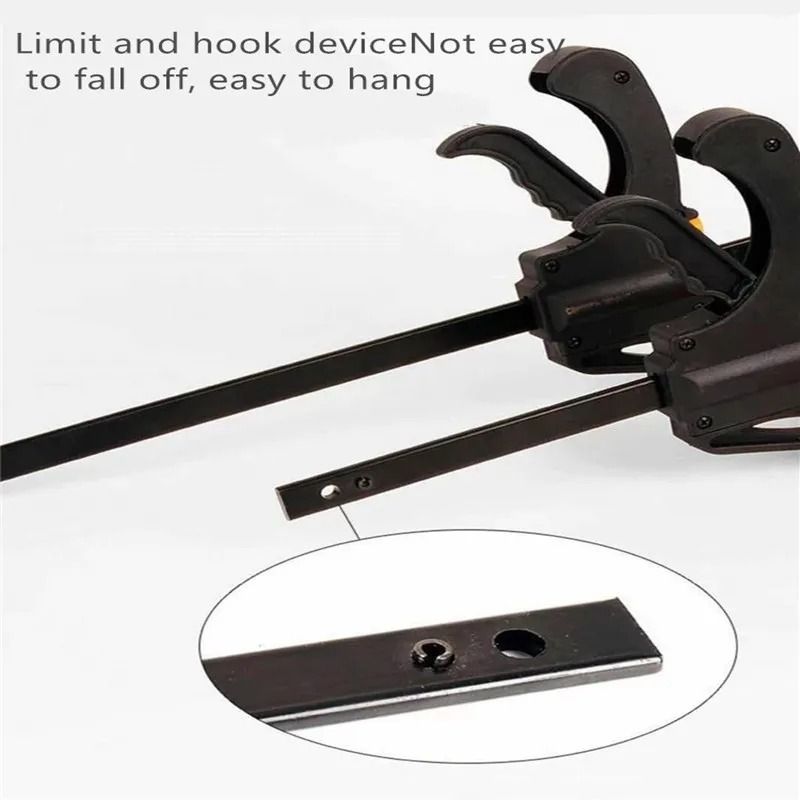 4Inch Mini FClamp Pair HeavyDuty Quick Ratchet Bar Clamp Set 1