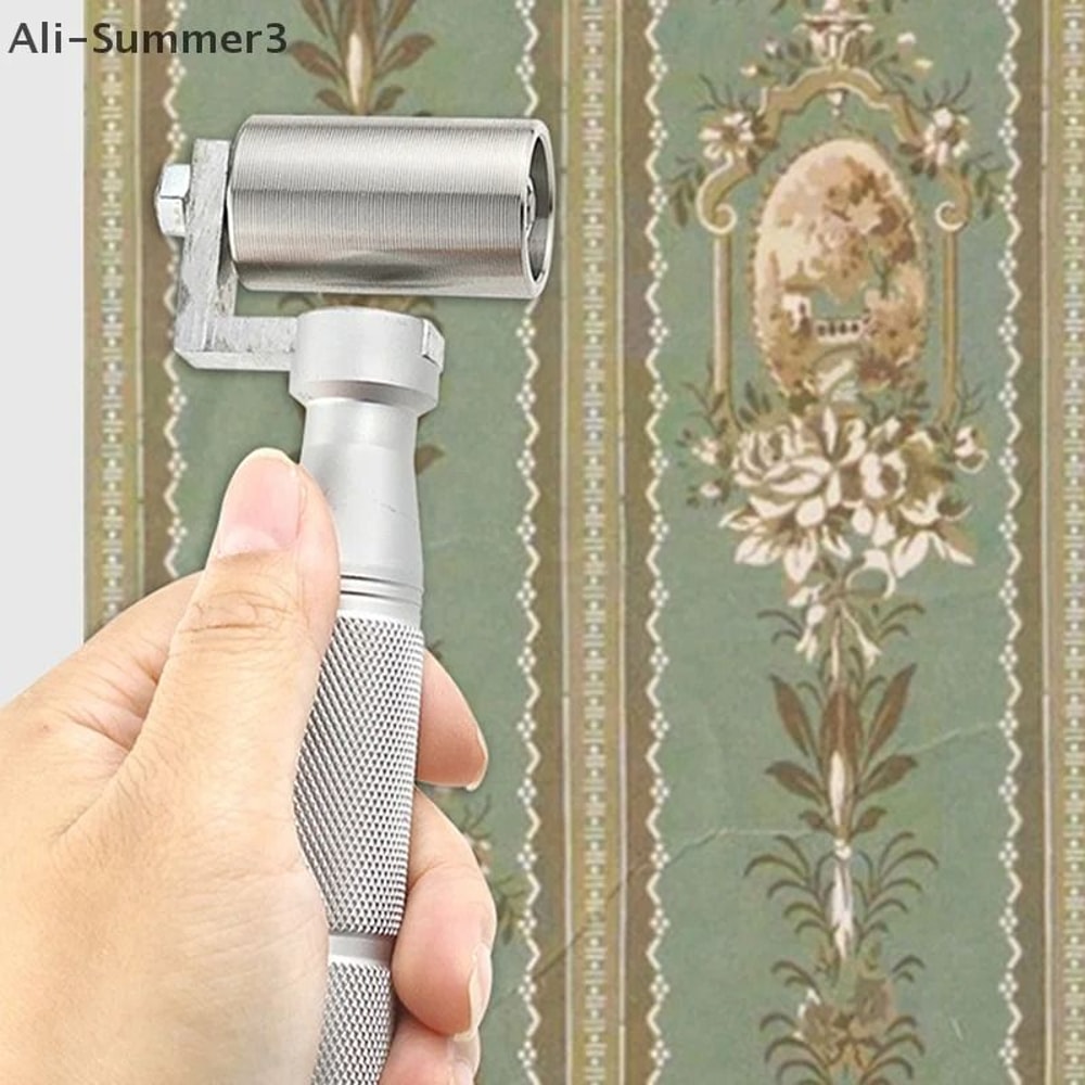 Stainless Steel Wallpaper Seam Roller Professional Flat Pressure Tool 1