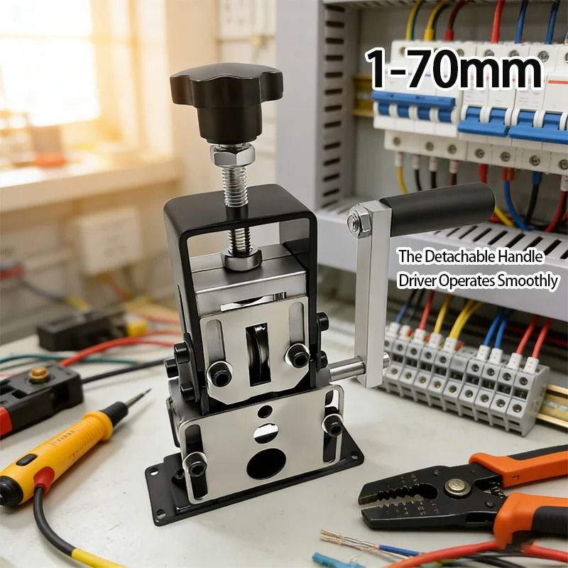 170mm HeavyDuty Wire Stripper Manual DrillPowered Copper Peeling Tool 3