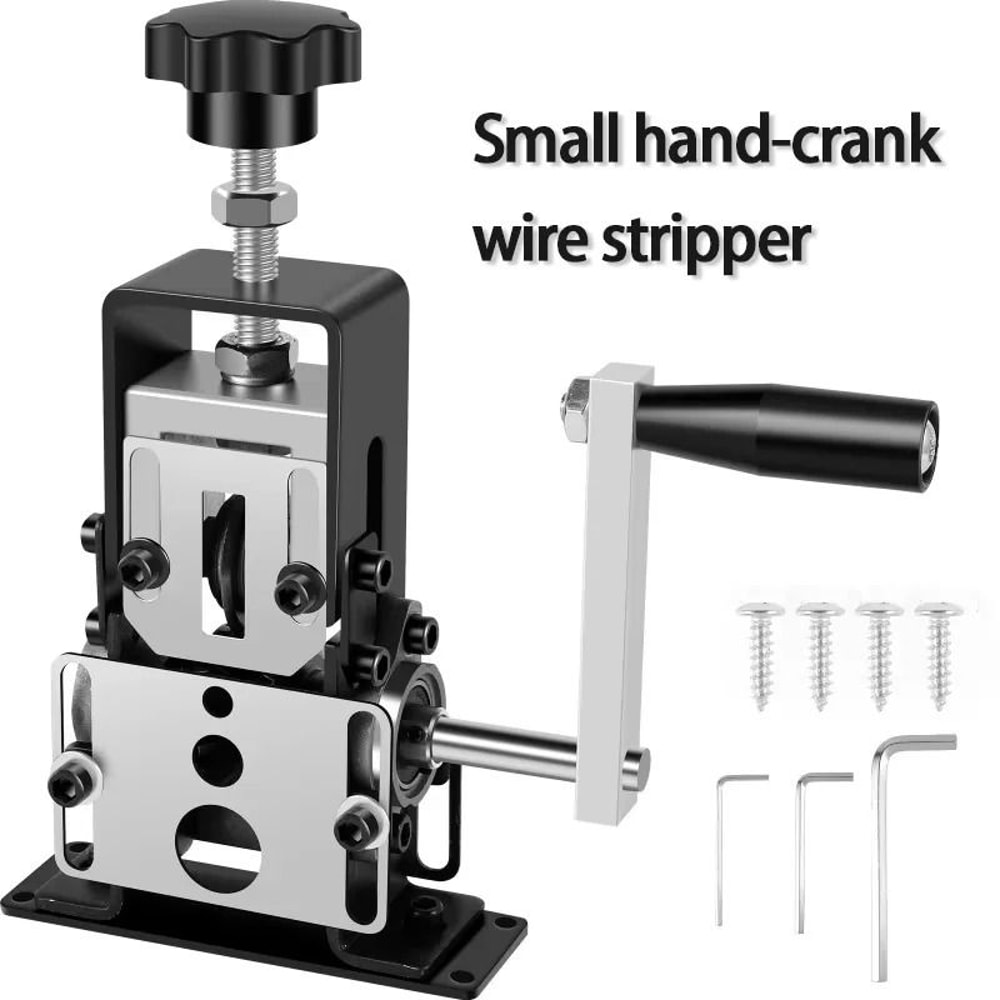 170mm HeavyDuty Wire Stripper Manual DrillPowered Copper Peeling Tool 4