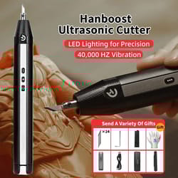 cordless ultrasonic cutter – 40khz high-frequency precision craft tool