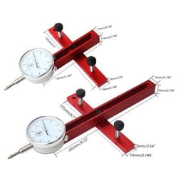 table saw dial indicator corrector – precision woodworking alignment tool