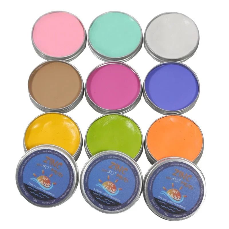 EcoFriendly Zinc Surfing Diving Sunscreen Mud 4
