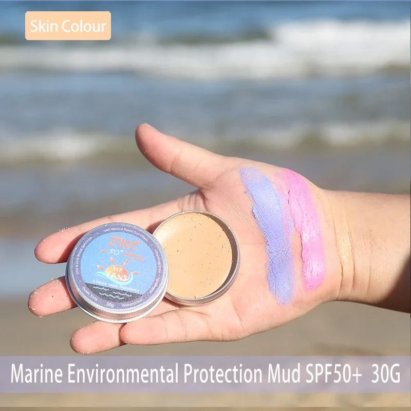 EcoFriendly Zinc Surfing Diving Sunscreen Mud 5