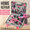 133Piece Ultimate Home Repair And Cordless Drill Combo Kit 0