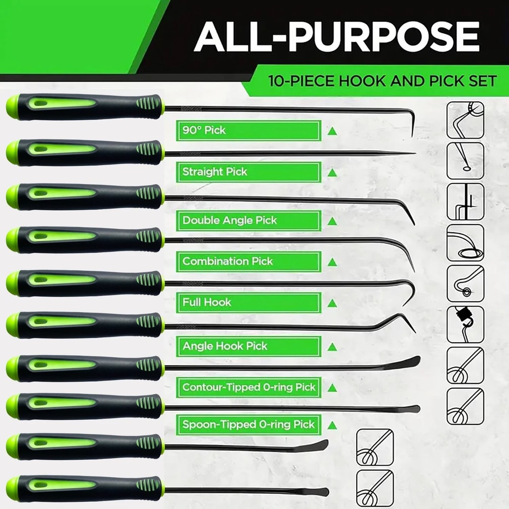 10Piece Precision Hook And Pick Tool Set 3