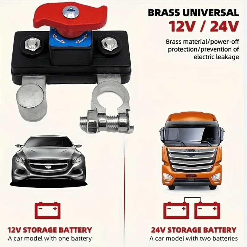 Car Battery CutOff Switch Prevent Parasitic Drain Extend Battery Life 4