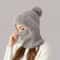 Womens 3in1 Thermal Knitted Winter Hood Set 11