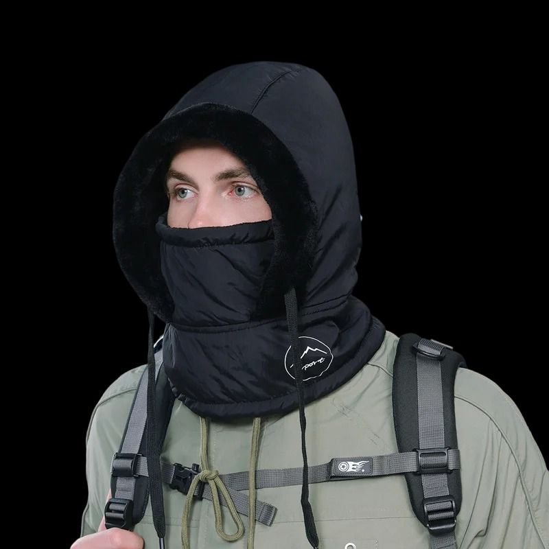 Unisex Thermal Plush Balaclava Hood Set 8