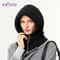 Premium Zippered Thermal Wool Knit Balaclava Hood 7