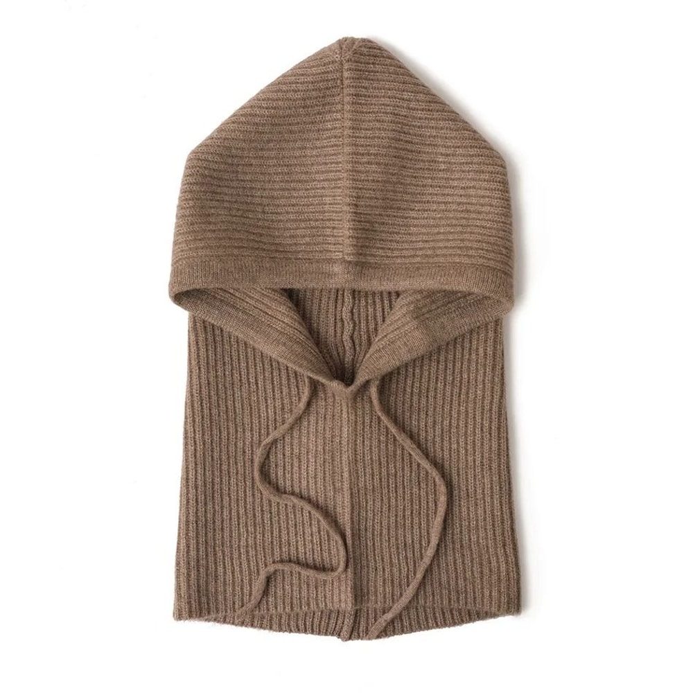 100 Pure Wool Knitted Thermal Balaclava Hood 12