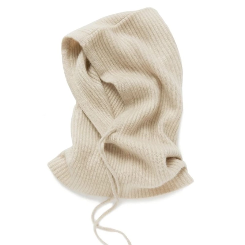 100 Pure Wool Knitted Thermal Balaclava Hood 4