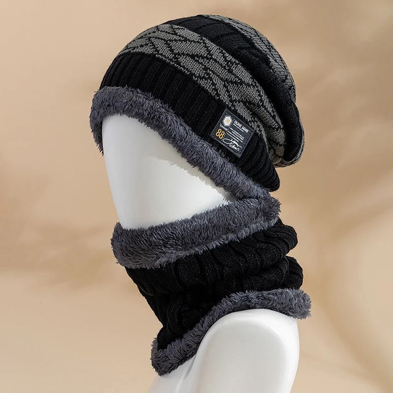 PlushLined Thermal Knitted Beanie Hat 3