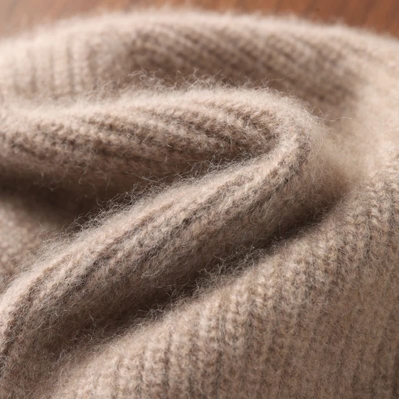 100 Pure Wool LaceUp Earflap Beanie 4