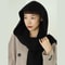 100 Pure Wool Oversize Sophie Scarf And Balaclava Hood 4