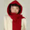 100 Pure Wool Oversize Sophie Scarf And Balaclava Hood 8