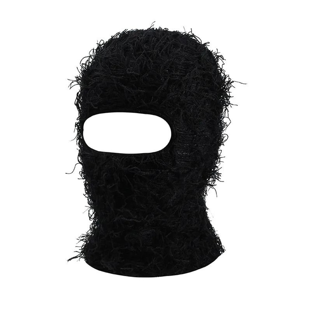 Distressed Knitted Tactical Balaclava Ski Mask 4