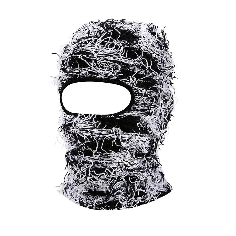 Distressed Knitted Tactical Balaclava Ski Mask 14