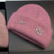 DiamondEmbellished Rabbit Fur Blend Thermal Beanie 13