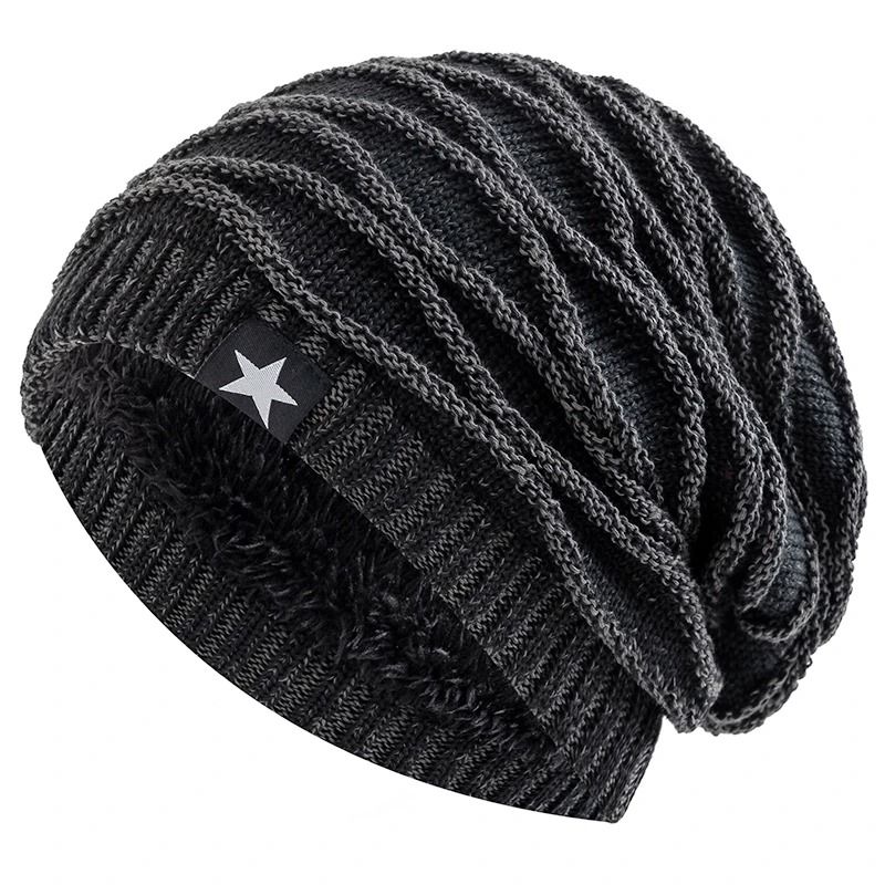 Unisex Slouchy StarDecor Thermal Winter Beanie 0