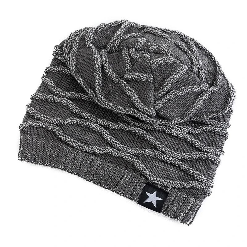 Unisex Slouchy StarDecor Thermal Winter Beanie 5