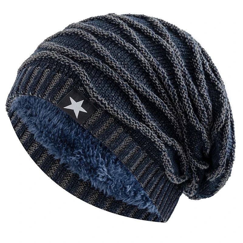 Unisex Slouchy StarDecor Thermal Winter Beanie 8