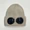 Thermal Knitted Beanie With Integrated Protection Glasses 10