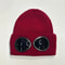Thermal Knitted Beanie With Integrated Protection Glasses 6