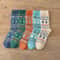 5Pair Retro Thermal Winter Sock Set 7