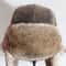 Premium PU Leather Thermal Bomber Ushanka Hat 4