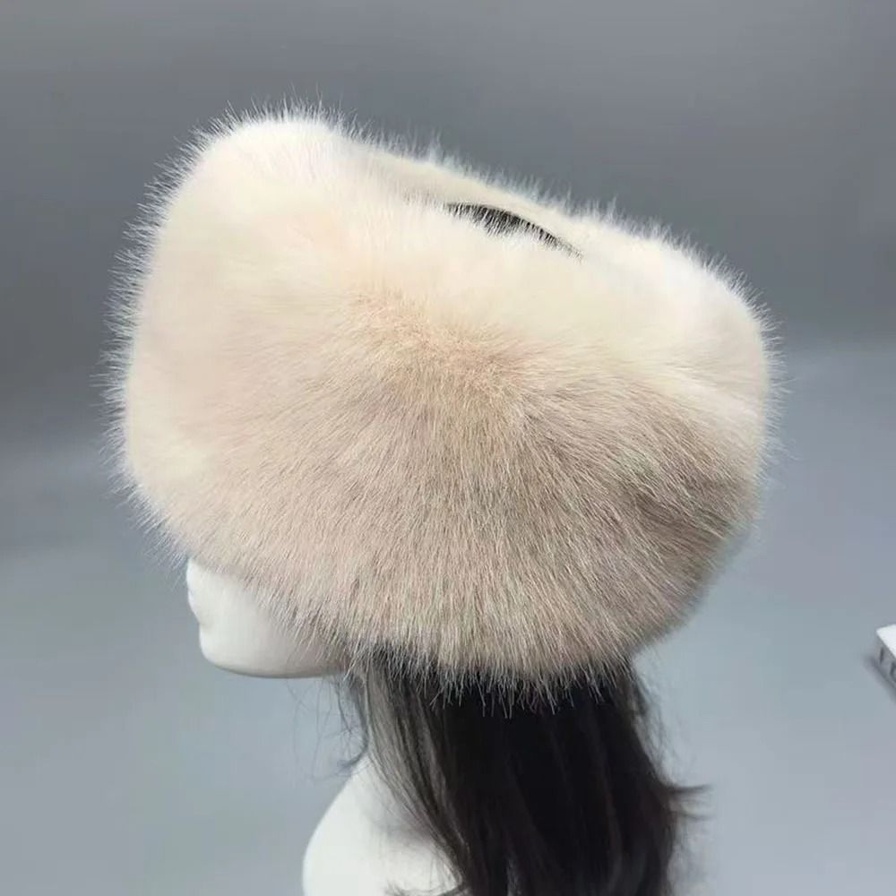 Luxury Faux Fur Thermal Winter Headband 10