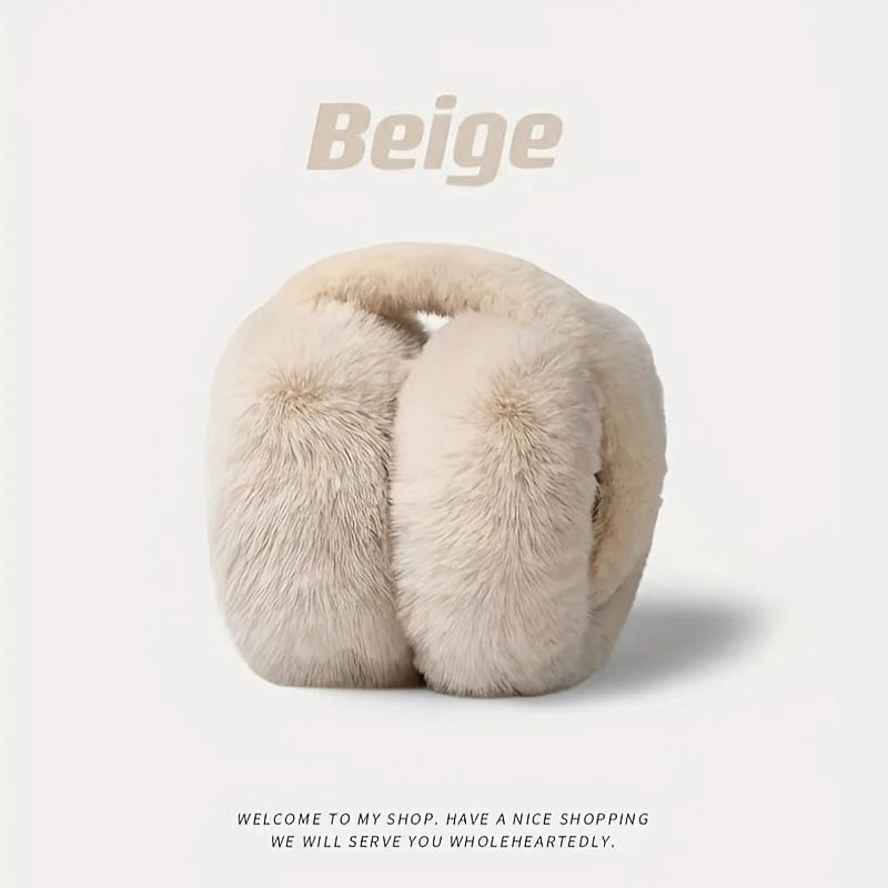 Foldable Plush Thermal Winter Earmuffs 8