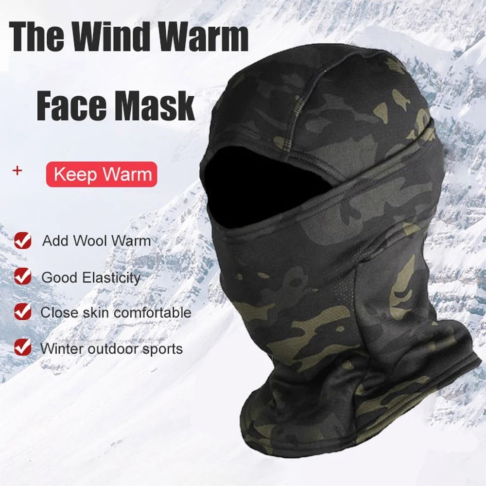 Polar Fleece Camouflage Tactical Balaclava 1