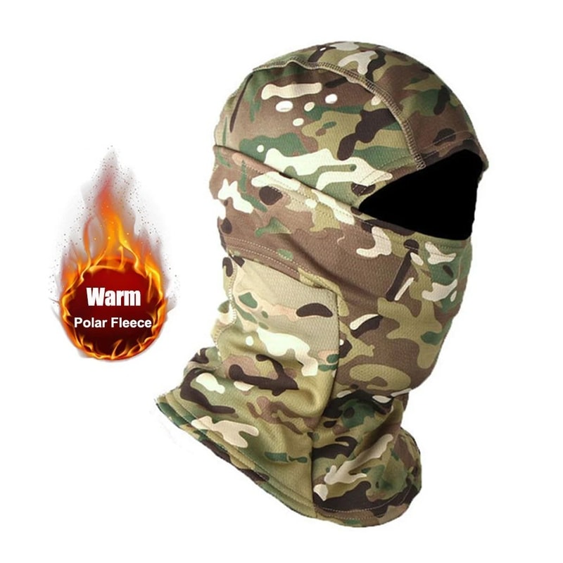 Polar Fleece Camouflage Tactical Balaclava 8